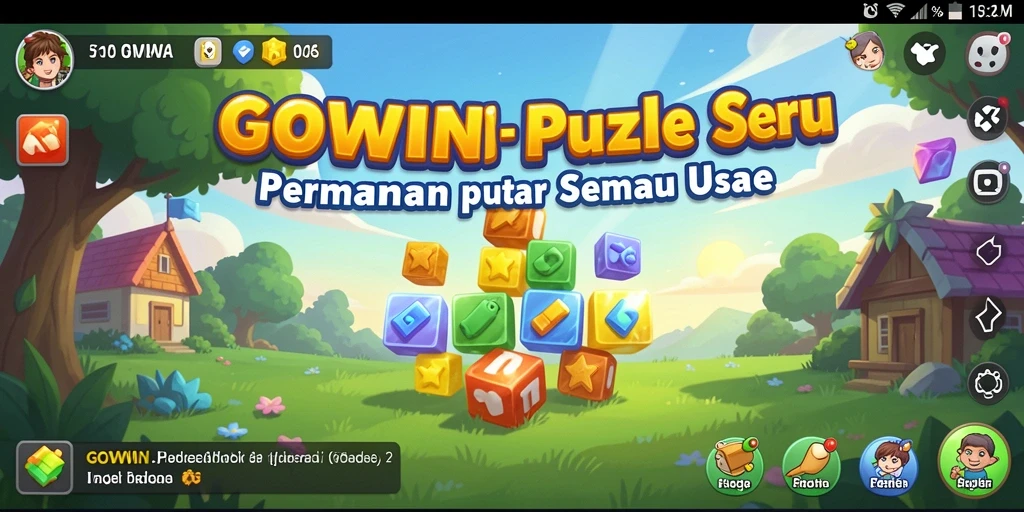 Tampilan menarik dan gameplay seru dari GOWIN.